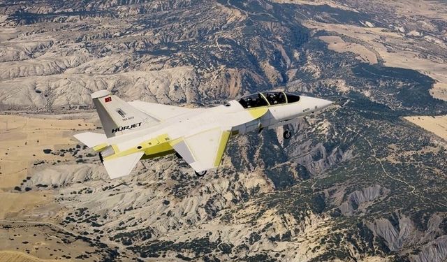 Envantere girecek ilk HÜRJET, gökyüzüyle buluştu