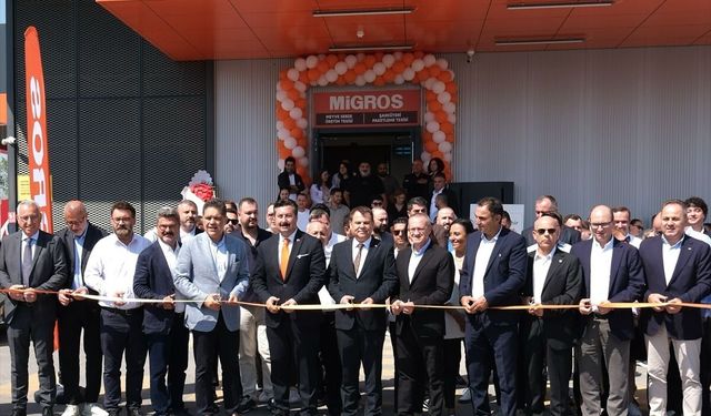 Migros Yenişehir'de taze gıda tedarik merkezini hizmete açtı