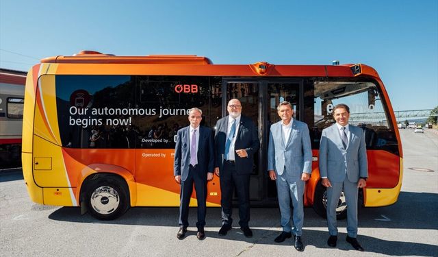 Otokar'ın otonom e-Centro otobüsü Avusturya'da test edilmeye başlandı