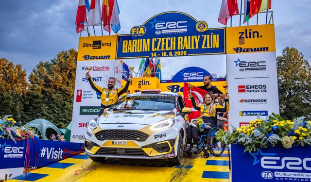 Team Binance TR Sporcusu Kübra Denizci Keskin, Barum'da Rally5 sınıfının birincisi oldu