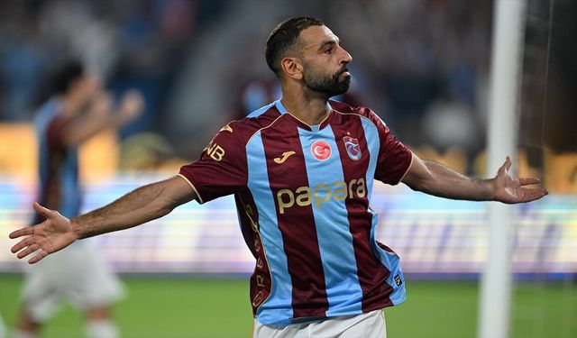 Trabzonspor'da şampiyonluk sonrası en golcü başlangıcı Salah yaptı