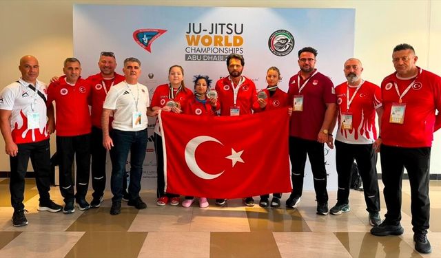 Türkiye, Dünya Jujitsu Şampiyonası'ndan 4 madalya kazandı
