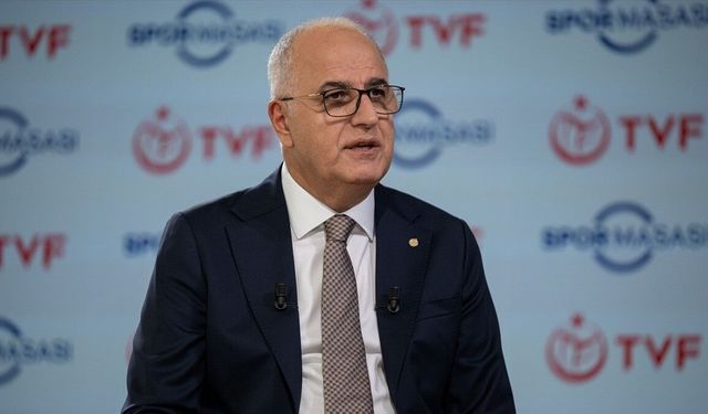 TVF Başkanı Mehmet Üstündağ: İnşallah bu yıl Milletler Ligi şampiyonluğuna Avrupa şampiyonluğunu da ilave ederiz