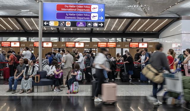Yılın ilk 7 ayında 138,8 milyon yolcu hava yolu ile seyahat etti