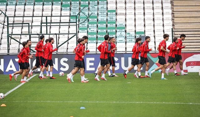 A Milli Futbol Takımı, İtalya maçına hazır