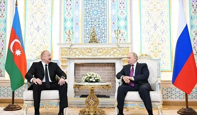 Aliyev ve Putin, Azerbaycan-Rusya ilişkilerinin yoğunlaştırılması konusunda mutabakat sağladı