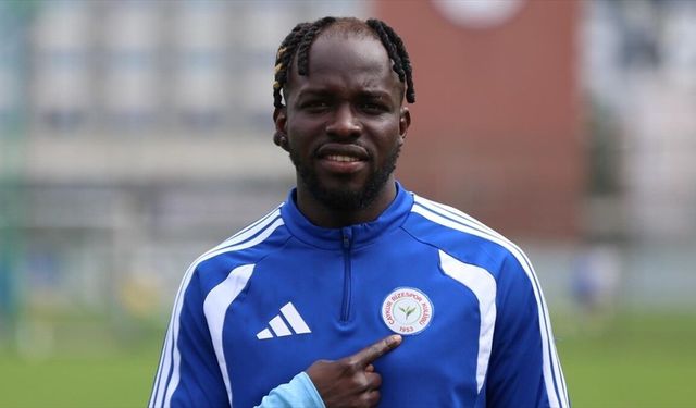 Çaykur Rizesporlu Sowe'dan 'gol beklentisi' yorumu