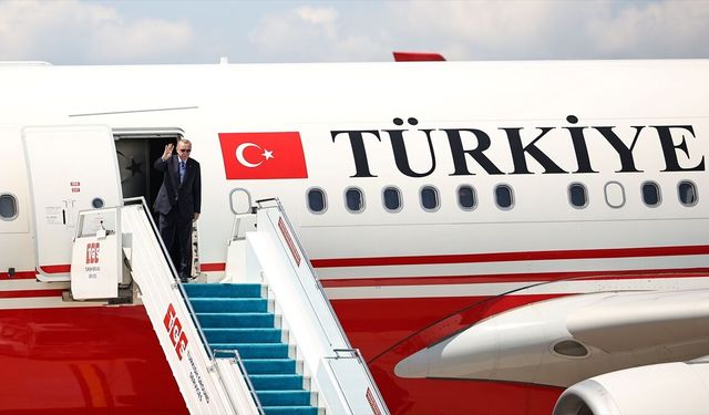 Cumhurbaşkanı Erdoğan, BM Genel Kurulu'na katılmak üzere ABD'ye gitti