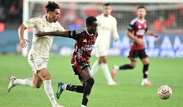 Gaziantep FK, Fenerbahçe karşısında 9 maç sonra puan aldı