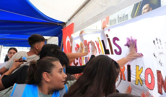 Kilis'te çocuklara yönelik iklim değişikliği farkındalık etkinliği düzenlendi
