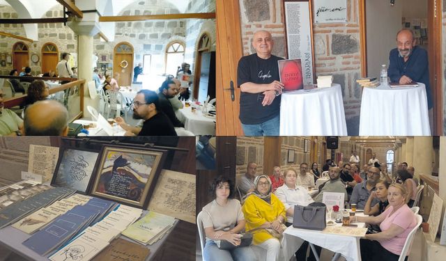 Tarihi Kurşunlu Han’da, Edebiyat Gazinosu rüzgârı esti