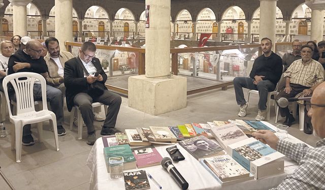 Manisa'nın edebi hafızası tarihi Kurşunlu Han'da canlandı