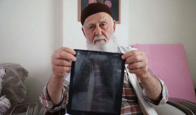 Sigara nedeniyle 3 parmağını kaybeden Osman dede pişmanlığını anlattı