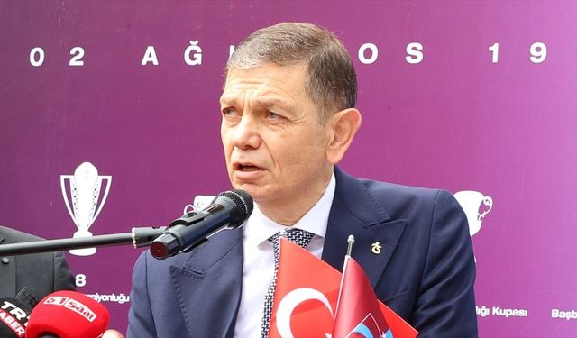 Trabzonspor Divan Başkanı Ören: Papara Park'ta oynayacağımız dostluk maçına bütün taraftarlarımızı davet ediyoruz