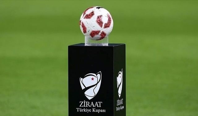 Ziraat Türkiye Kupası'nda 1. eleme turu maçları yarın başlayacak
