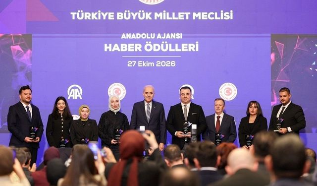 Anadolu Ajansı Haber Ödülleri TBMM'de düzenlenen törenle sahiplerini buldu