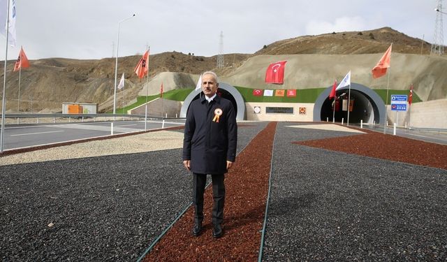 Bakan Uraloğlu: Dallıkavak Tüneli ile yolumuzu 20 dakikadan 5 dakikaya indirdik