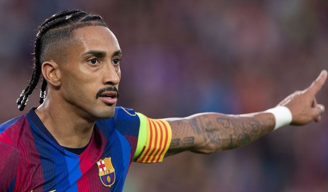Barcelona'da Raphinha, Galatasaray maçında oynayamayacak