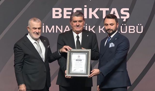 Beşiktaş Kulübünde mazbata töreni yapıldı