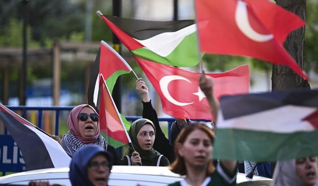 Filistin'e Destek Platformundan Gazze'de ölen çocuklara dikkati çekmek için program
