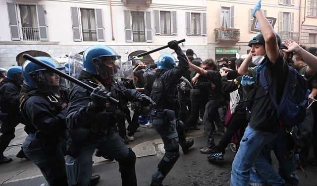 İtalya'da dünkü olaylı protestoların bilançosu ağır oldu
