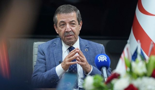 KKTC Dışişleri Bakanı Ertuğruloğlu'ndan Washington'da 'iki komşu egemen eşit devlet' vurgusu