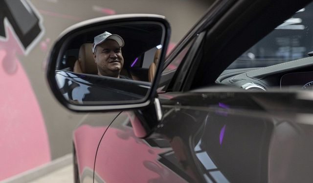 Levent Karadöl görme engelliler hız rekorunu kırmayı düşlüyor