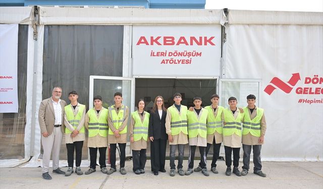 Milli Eğitim Bakanlığı ve Akbank ileri dönüşümü mesleki eğitime taşıyor