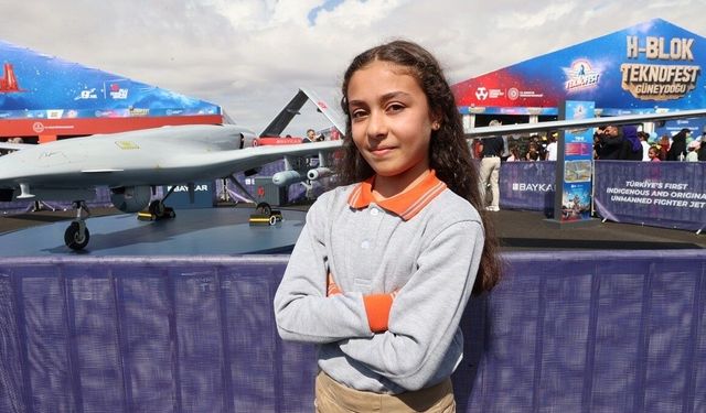 Şanlıurfalı köy okulu öğrencisinin 'göz'ünden TEKNOFEST Güneydoğu