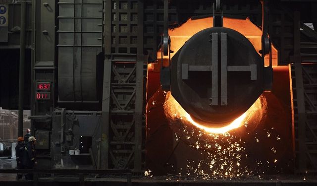 Türkiye'nin ham çelik üretimi ağustosta yıllık yüzde 0,4 azaldı
