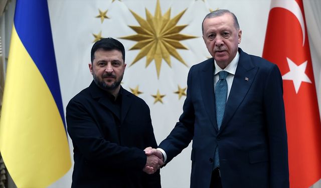 Ukrayna Devlet Başkanı Zelenskiy yarın Türkiye'yi ziyaret edecek