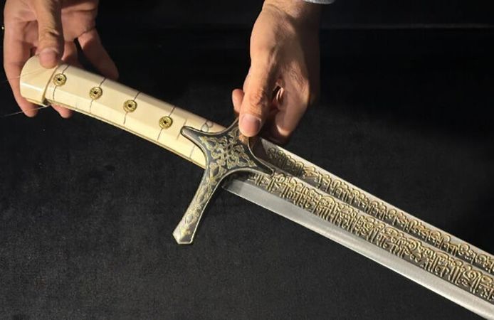 Denizlili Usta Ömer Altıntaş, Tarihi Eser Kılıcı Yeniden Üretti