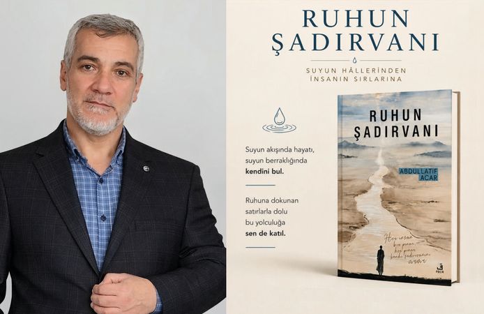 Ruhları serinleten kitap “Ruhun Şadırvanı” çıktı