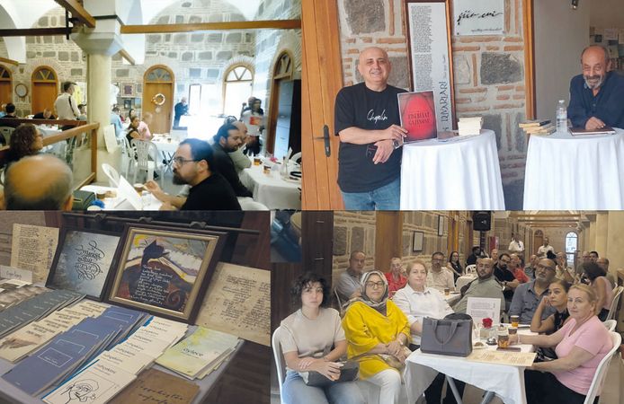 Tarihi Kurşunlu Han’da, Edebiyat Gazinosu rüzgârı esti