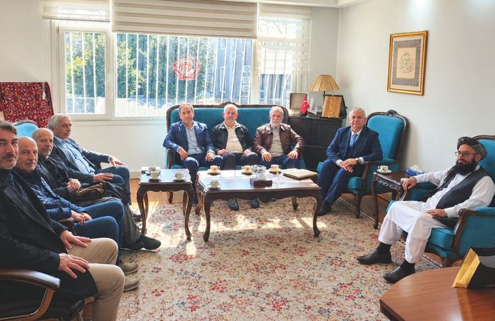 BESAM Heyeti, Afganistan İstanbul Başkonsolosluğu'nu ziyaret etti
