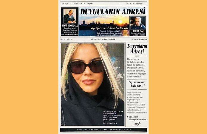 Kısa Kısa Anlık Özel Aforizma Sözler, Duyguların Adresi Gazetesi'nde!