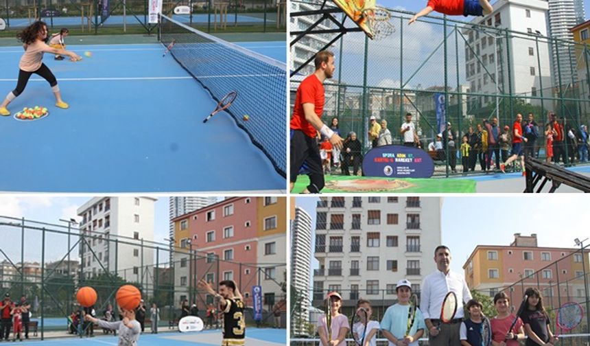 Karlıktepe Spor Parkı vatandaşların kullanımına açıldı