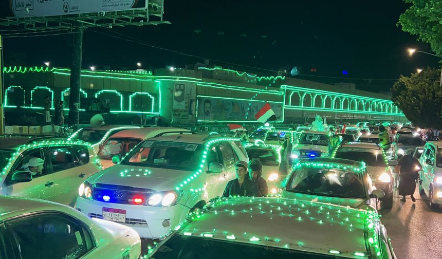 Yemen'de Mevlid Kandili kutlamaları