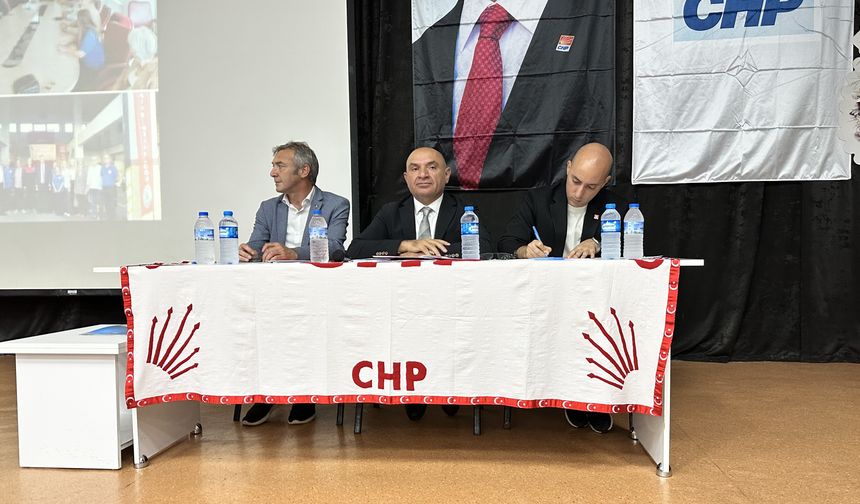 CHP Genel Başkan Yardımcısı Tahsin Tarhan Yalova'da konuştu