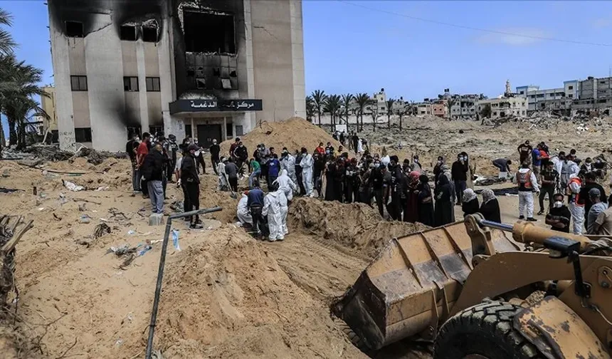 Hamas'tan "Gazze'deki toplu mezarlar hakkında acilen uluslararası soruşturma yapılması" çağrısı