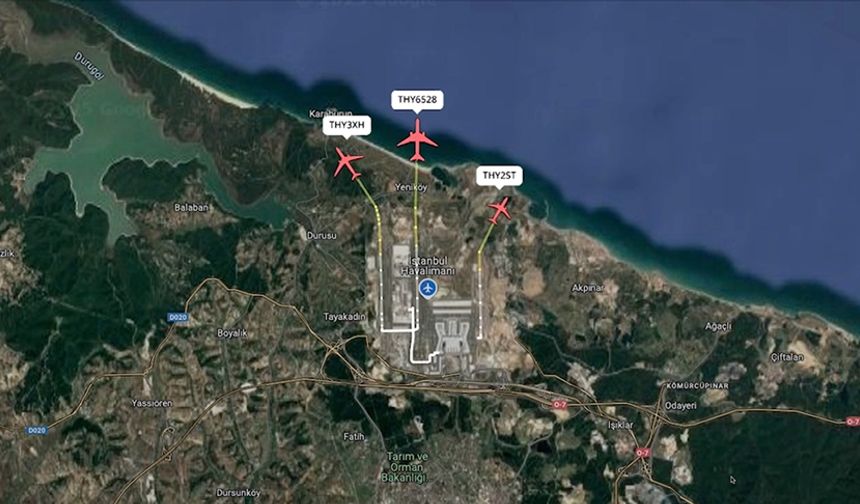 İstanbul Havalimanı'ndan "eş zamanlı üçlü bağımsız pist operasyonu" başladı