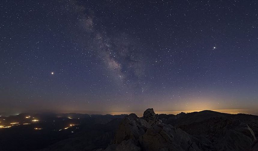 Isparta'da Perseid meteor yağmuru