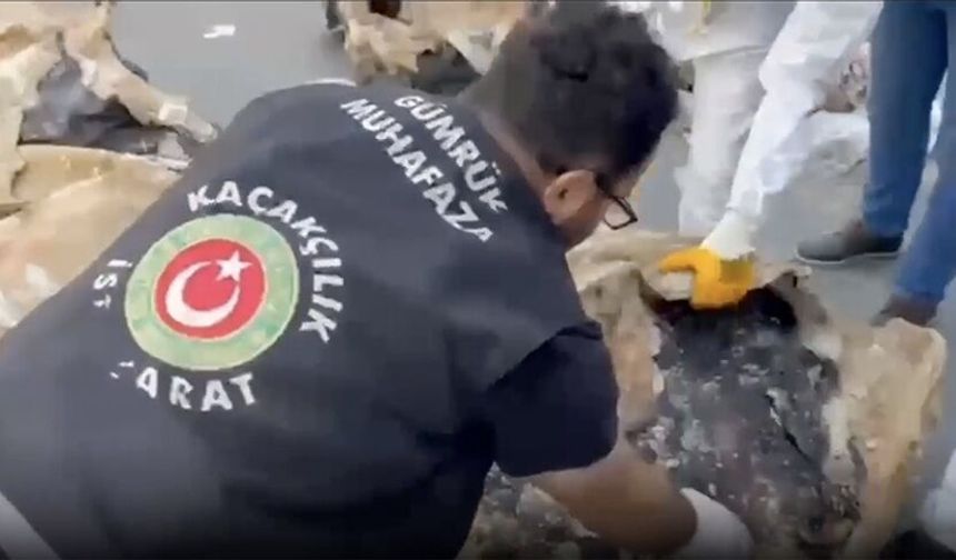 601 kilo uyuşturucu ele geçirildi