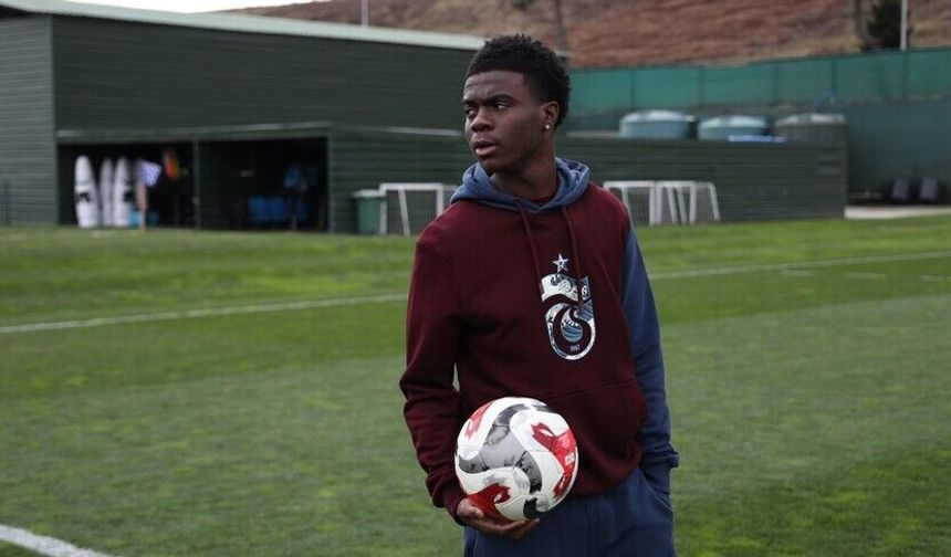 Trabzonspor'un genç oyuncusu Oulai'nin hayalleri büyük