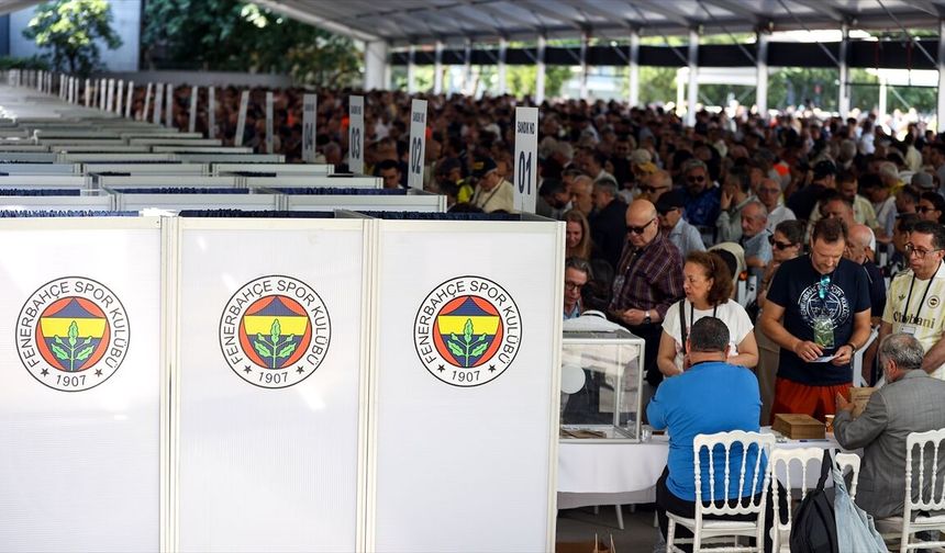 Fenerbahçe Kulübü Divan Kurulu, olağanüstü seçimli genel kurulun kesin sonuçlarını açıkladı