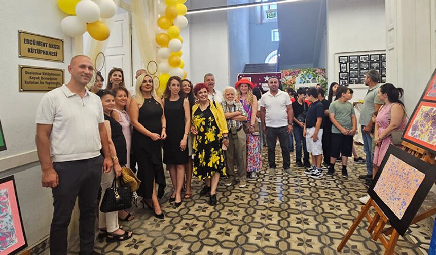 Tarihi İzmir Ödemiş Ortaokulu'na KAÇOK ve Hayırsever Ercüment Aksel'den Anlamlı Kütüphane Desteği