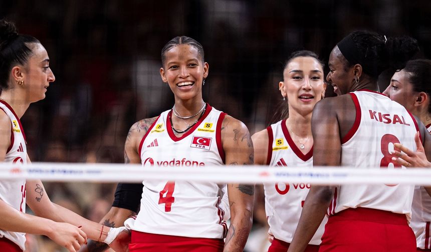 A Milli Kadın Voleybol Takımı'nın Milletler Ligi final etabı kadrosu belli oldu