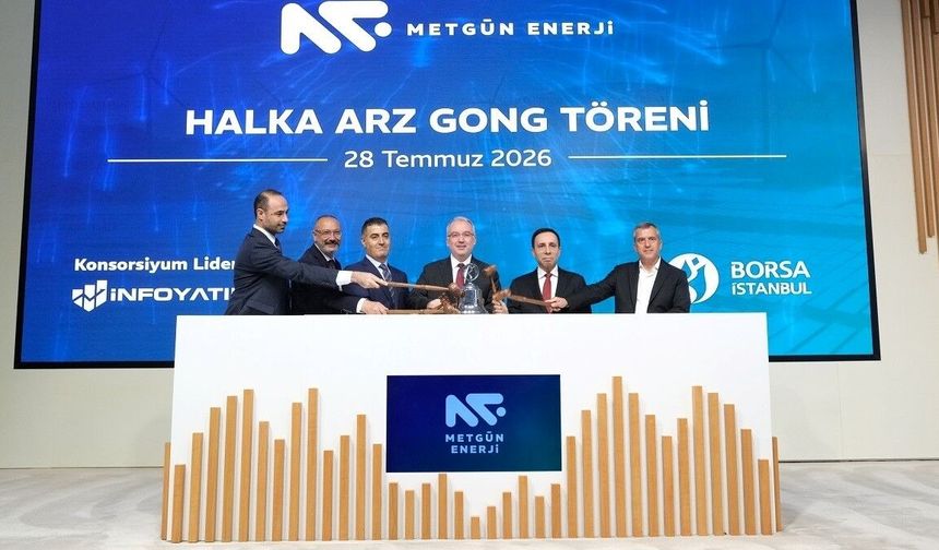 Borsa İstanbul'da gong Metgün Enerji Yatırımları AŞ için çaldı