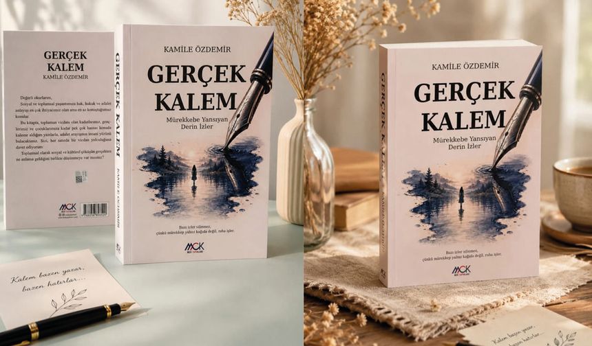 Kamile Özdemir'in yeni eseri, "Gerçek Kalem" çıktı