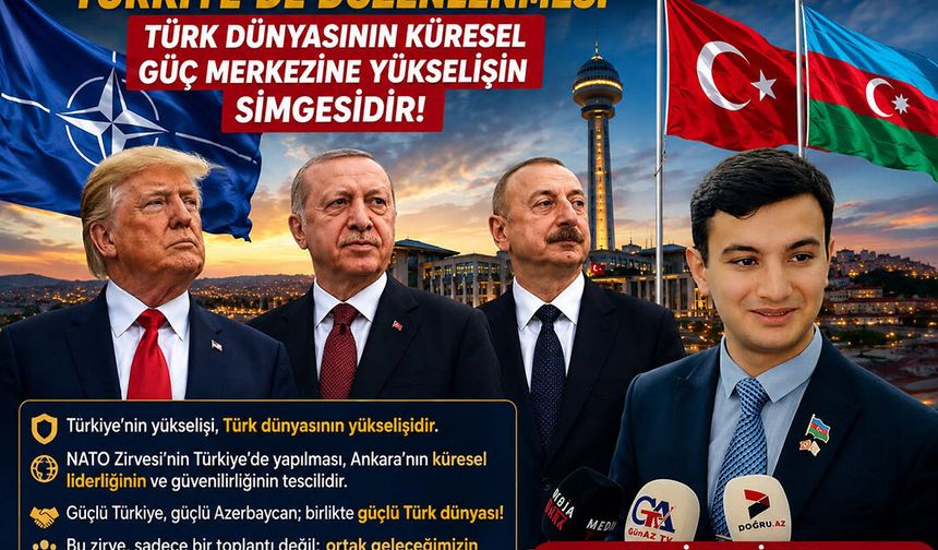 NATO Zirvesi'nin Türkiye'de Düzenlenmesi Türk Dünyasının Küresel Güç Merkezine Yükselişinin Simgesidir!